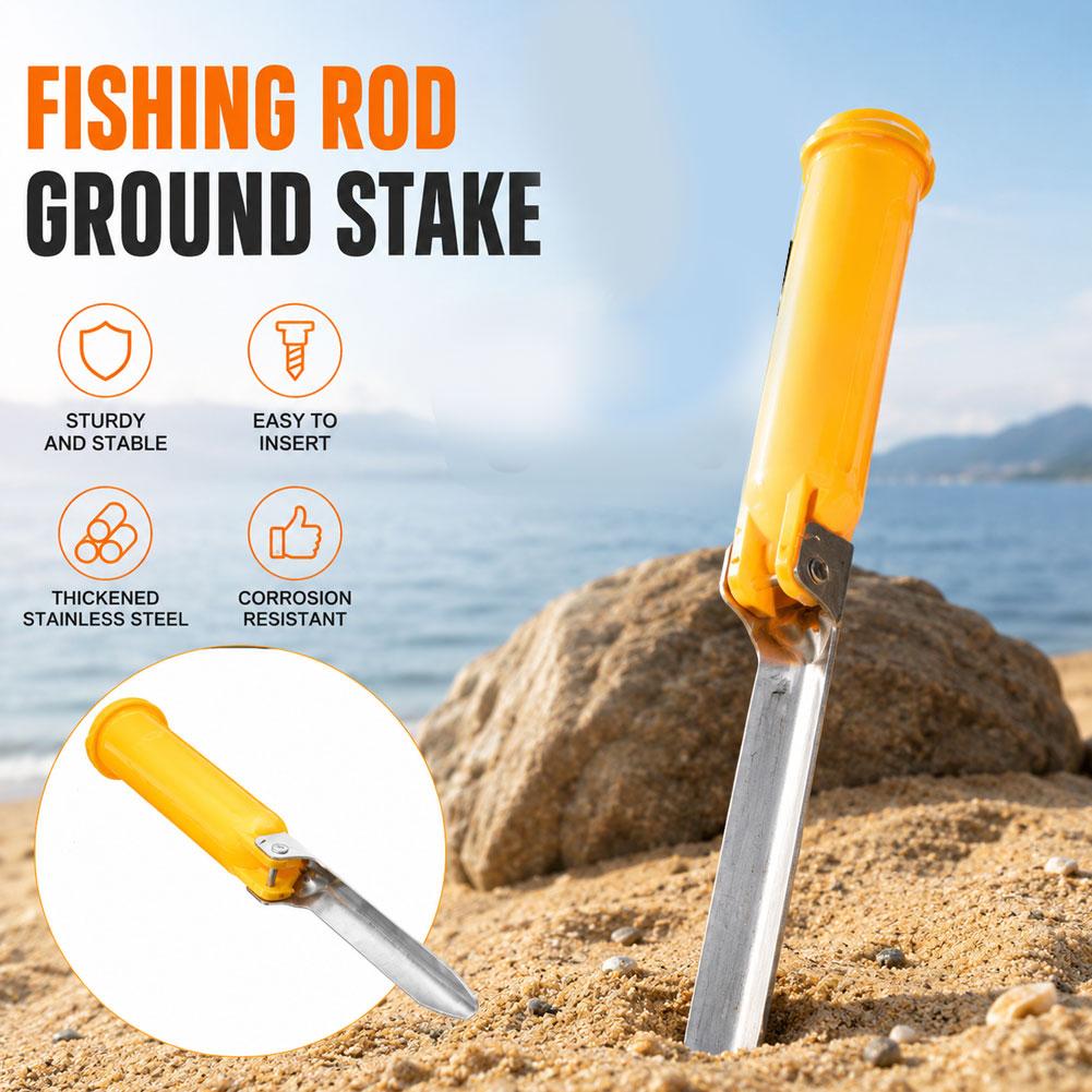 多機能折りたたみ式サーフフィッシングロッドホルダー（収納蓋付 - Fishing Kit Compact のレビューと価格