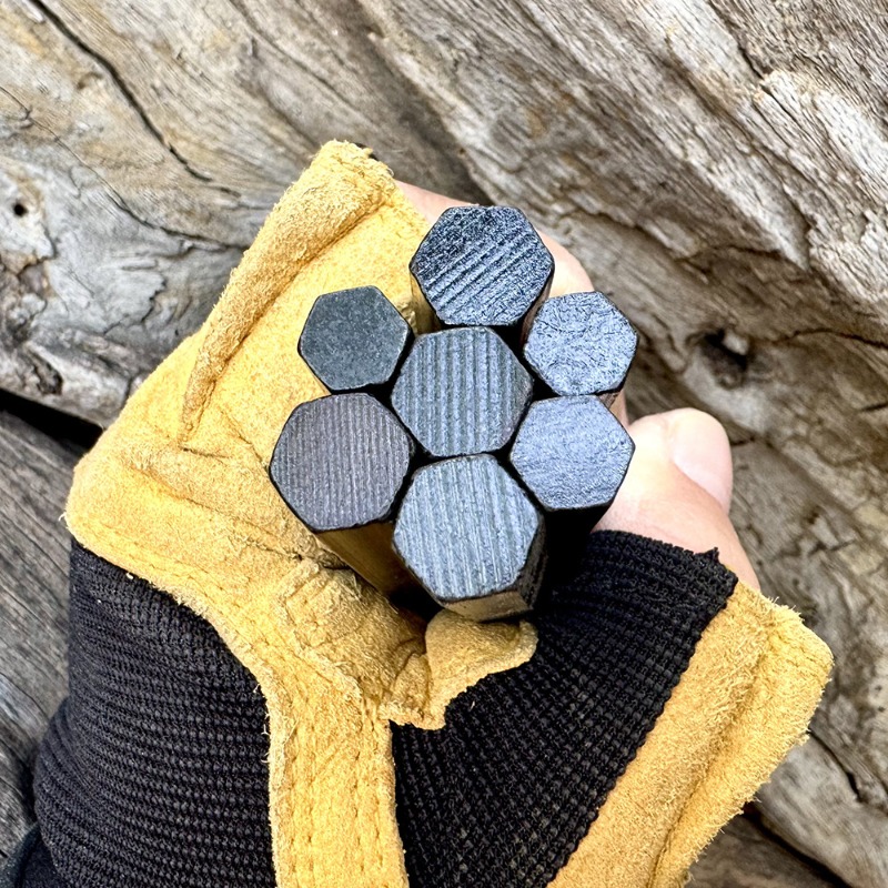 手織りロープ六角形フリントマグネシウムスティックアウトドアサ - Fire Starting Kit のレビューと価格